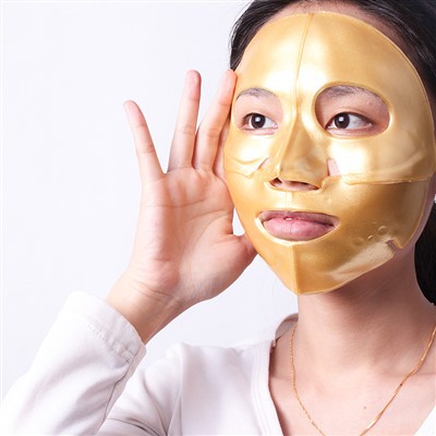 Mascarilla de hidrogel iluminadora